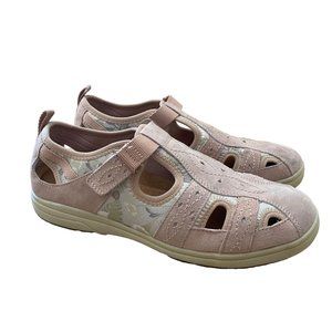 Earth Origins Suede Fisherman Sandals - Effie Size 9.5 WIDE